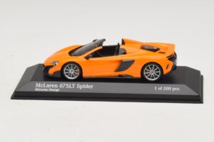 McLaren 675LT Spider Orange Minichamps 1:43 537154431 Metal