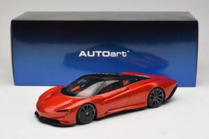 McLaren Speedtail Volcano Orange AUTOart 1:18 76088 Komposit — billede 8 af 8