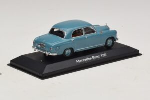Mercedes 180 W120 Blå Maxichamps 1:43 940033102 Metal — billede 2 af 5