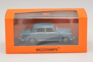 Mercedes 180 W120 Blå Maxichamps 1:43 940033102 Metal — billede 5 af 5