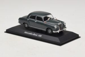 Mercedes 180 W120 Grå Maxichamps 1:43 940033100 Metal — billede 3 af 5