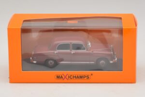Mercedes 180 W120 Rød Maxichamps 1:43 940033101 Metal — billede 5 af 5