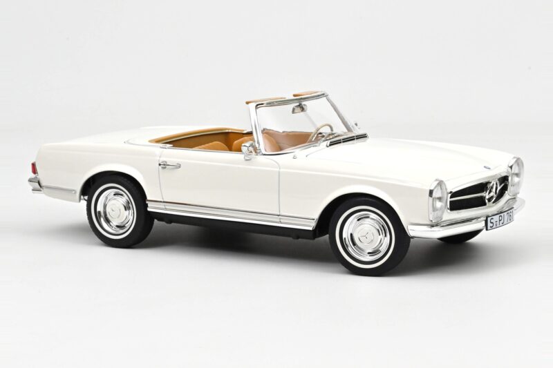 Mercedes 230 SL W113 Pagoda Hvid Norev 1:12 Mercedes 230 SL W113 Pagoda Hvid Norev 1:12 123800 Metal
