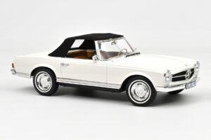 Mercedes 230 SL W113 Pagoda Hvid Norev 1:12 123800 Metal — billede 3 af 3