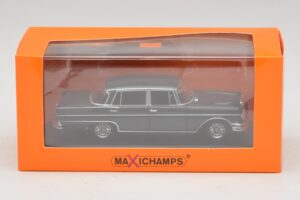 Mercedes 300 SE W112 Lang Mørkegrå Maxichamps 1:43 940035201 Metal — billede 5 af 5