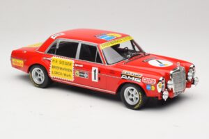 Mercedes 300 SEL 6.8 #1 H. Heyer / Betzler 24 Hours of Nurburgring 1972 Minichamps 1:18 155723401 Metal — billede 4 af 6