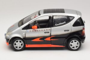 Mercedes A-Class W168 D. Coulthard Sølv Maisto 1:18 35841 Metal — billede 4 af 8