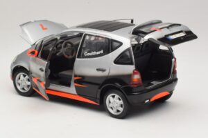 Mercedes A-Class W168 D. Coulthard Sølv Maisto 1:18 35841 Metal — billede 5 af 8