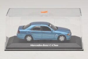 Mercedes C-Class W202 Blå Metallic Maxichamps 1:43 940037060 Metal — billede 4 af 5