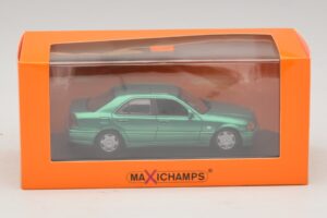 Mercedes C-Class W202 Grøn Metallic Maxichamps 1:43 940037061 Metal — billede 5 af 5