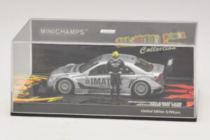 Mercedes C-Klasse DTM V. Rossi Hockenheim Test 2006 Minichamps 1:43 436063646 Metal — billede 4 af 5