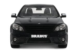 Mercedes C63 AMG W204 Brabus B63S Obsidian Black GT Spirit 1:18 GT582 Resin — billede 4 af 5