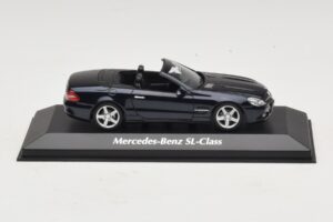Mercedes SL R230 Blå Metallic Maxichamps 1:43 940037531 Metal