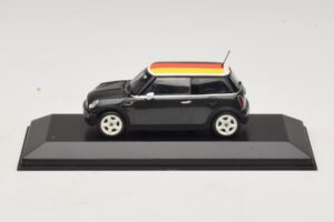 Mini Cooper One R50 Grøn Med Tysk Flag Minichamps 1:43 MINI033 Metal