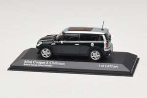 Mini Cooper S Clubman R55 Grøn Sølv Minichamps 1:43 431138670 Metal