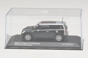 Mini Cooper S Clubman R55 Grøn Sølv Minichamps 1:43 431138670 Metal — billede 4 af 5
