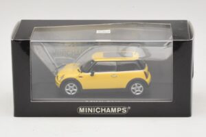 Mini Cooper S R53 Liquid Yellow Med Panoramatag Minichamps 1:43 MINI013 Metal — billede 4 af 4