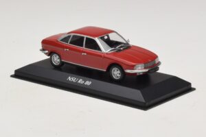 NSU Ro 80 Rød Maxichamps 1:43 940015402 Metal — billede 3 af 5