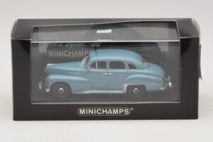 Opel Kapitän Blå Minichamps 1:43 430043308 Metal — billede 5 af 5