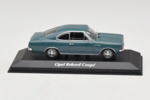 Opel Rekord C Coupé Blå Maxichamps 1:43 940046121 Metal