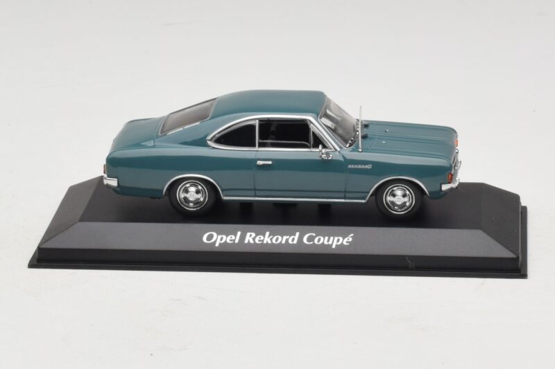 Opel Rekord C Coupé Blå Maxichamps 1:43 940046121 Metal