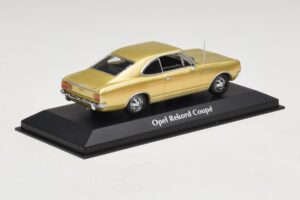 Opel Rekord C Coupé Guld Maxichamps 1:43 940046120 Metal — billede 2 af 5