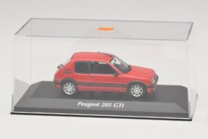 Peugeot 205 GTi Rød Maxichamps 1:43 940112300 Metal — billede 4 af 5