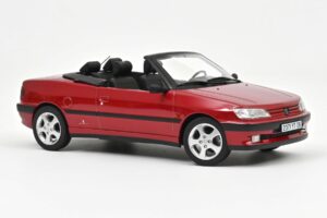Peugeot 306 Cabriolet Diablo Red Norev 1:18 184930 Metal