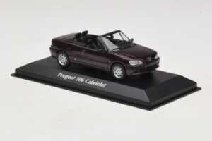 Peugeot 306 Cabriolet Lilla Metallic Maxichamps 1:43 940112834 Metal — billede 3 af 5