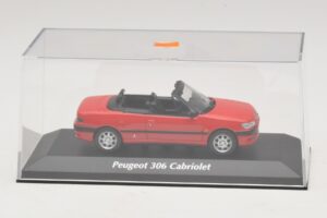 Peugeot 306 Cabriolet Rød Maxichamps 1:43 940112830 Metal — billede 4 af 5