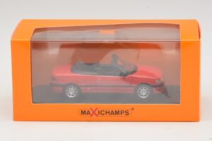 Peugeot 306 Cabriolet Rød Maxichamps 1:43 940112830 Metal — billede 5 af 5