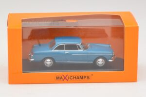 Peugeot 404 Coupé Blå Maxichamps 1:43 940112921 Metal — billede 5 af 5