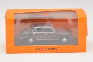 Peugeot 504 Mørkerød Maxichamps 1:43 940112500 Metal — billede 5 af 5