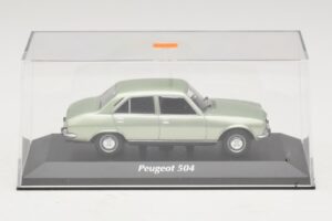 Peugeot 504 Lysegrøn Metallic Maxichamps 1:43 940112501 Metal — billede 4 af 5