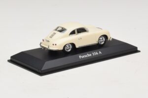 Porsche 356A Creme Maxichamps 1:43 940064221 Metal — billede 2 af 5