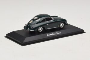 Porsche 356A Mørkegrøn Maxichamps 1:43 940064220 Metal — billede 2 af 5