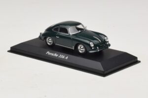 Porsche 356A Mørkegrøn Maxichamps 1:43 940064220 Metal — billede 3 af 5