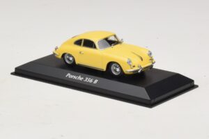 Porsche 356 B Gul Maxichamps 1:43 940064300 Metal — billede 3 af 5