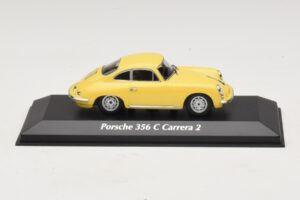 Porsche 356C Carrera 2 Gul Maxichamps 1:43 940062361 Metal