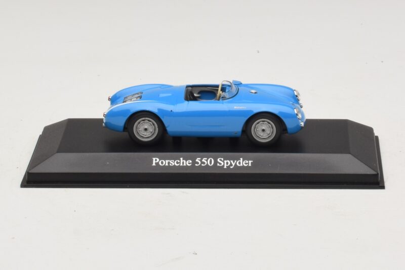 Porsche 550 Spyder Blå Maxichamps 1:43 940066031 Metal