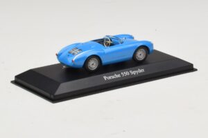 Porsche 550 Spyder Blå Maxichamps 1:43 940066031 Metal — billede 2 af 5