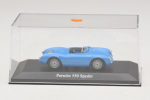Porsche 550 Spyder Blå Maxichamps 1:43 940066031 Metal — billede 4 af 5
