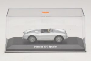 Porsche 550 Spyder Sølv Maxichamps 1:43 940066030 Metal — billede 4 af 5