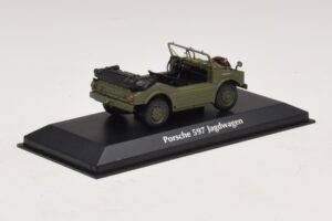 Porsche 597 Jagdwagen Olivengrøn Maxichamps 1:43 940065300 Metal — billede 2 af 5