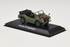 Porsche 597 Jagdwagen Olivengrøn Maxichamps 1:43 940065300 Metal — billede 3 af 5