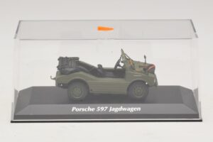 Porsche 597 Jagdwagen Olivengrøn Maxichamps 1:43 940065300 Metal — billede 4 af 5