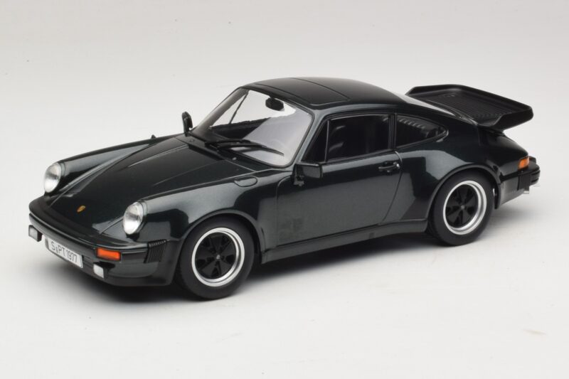 Porsche 911 930 Turbo 3.3 Mørkegrøn Metallic KK-Scale 1:18 KKDC181441 Metal