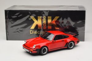 Porsche 911 930 Turbo 3.3 Rød KK-Scale 1:18 KKDC181442 Metal — billede 6 af 6