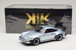 Porsche 911 930 Turbo 3.3 Sølv KK-Scale 1:18 KKDC181444 Metal — billede 6 af 6
