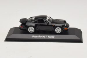 Porsche 911 964 Turbo Sort Maxichamps 1:43 940069101 Metal